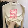 Roupa de baixo infantil dupla face com forro de fleece, estilo outono/inverno, gola alta, camiseta de manga longa escovada para meninas, roupa quente para bebês e crianças pequenas
