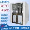 Sala de Fluxo de Ar em Aço Inoxidável para Oficinas Livres de Poeira, Uso em Fábrica de Desinfecção Interna, Sala de Fluxo de Ar com Porta Dupla e Ventilação Dupla com Porta de Rolo Rápido Deslizante