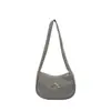Bolso de Textura Plegada de Moda 2026 Nuevo Estilo Coreano Bolso de Hombro a la Moda Versátil Simple Casual Bolso de Axila