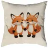 Funda de Almohada de Pascua de Animales Lindos, Funda para Cojín de Sofá con Bordado de Imitación de Conejo, Decoración de Pascua