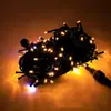 Luces LED de Colores en Stock Transfronterizas Conectores Macho-Hembra para Decoración Festiva Proyecto de Iluminación Impermeable para Exteriores Cadena de Luces para Envolver Árboles Multicolor