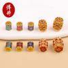 Contas Tubulares com Padrão de Dragão Vazado em Cloisonné que Preserva a Cor, Contas de Nuvem Auspiciosa, Acessórios de Contas Espaçadoras para Montagem de Pulseira DIY Banhados a Ouro Antigo, Pingente