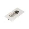 Manija Empotrada Oculta Invisible de Acero Inoxidable para Gabinetes Armarios Cajones Manija Oculta Manija Moderna Minimalista