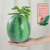 Melancia Artificial Melancia Falsa Modelo de Fruta Brinquedo Adereço Black Beauty Melão Kirin Melancia Grande Decoração de Loja de Frutas