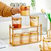 Caixa de temperos para cozinha doméstica, frasco de temperos para sal, caixa de armazenamento, combinação de terno, leve, luxo, alta qualidade, MSG, tempero, jarra de temperos