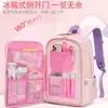 Mochila escolar transfronteriza SCHOOLBAG mochila de arena para niños que protege la columna vertebral mochila para almuerzo estuche para lápices juego de tres piezas mochila de doble hombro