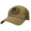 Gorra de Béisbol de Malla Camuflaje Nuevo Transfronteriza Gorra Táctica Militar Verano Exterior Montañismo Protección Solar Transpirable Sombrilla Gorra con Visera