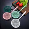 Nuevo colador de plástico para el hogar, cocina, cuchara para fideos, alambre de filtro hueco, fugas, mango largo, colador grande grueso, venta al por mayor
