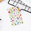 Pegatinas de gemas se pueden fijar pegatinas acrílicas para teléfono móvil creativas diy Perla dibujos animados infantiles color flor Pegatinas de Perla Diamante