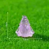 Nuevo producto transfronterizo: Figuras de enanos que brillan en la oscuridad, lindas y adorables, accesorios decorativos DIY, adornos navideños en miniatura para pequeños paisajes