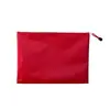 Bolsa de Documentos Personalizada A4 con Diseño de Fútbol, Bolsa con Cremallera Impermeable de PVC, Bolsa de Almacenamiento de Oficina para Archivos, Bolsa de Información con Logo Imprimible