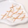 Lazo Mini de Poliéster Colorido Hecho a Mano con Nudo 2.5X2cm Accesorios para el Cabello Hechos a Mano DIY para Niños Pasadores Diadema Joyería Accesorios