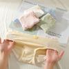 7A Antibacterial Dulce Lindo Borde de Hongo Verano Ropa Interior para Mujer Cintura Media Transpirable Algodón Entrepierna Calzones Delgados para Niñas