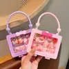 Caja de Regalo Pequeña Linda para Niños DIY Collar Hecho a Mano Set de Cuentas Caja Bolso de Mano Accesorios para Joyería Bolsa de Regalo Regalo para Bebé