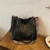 Bolso de Gran Capacidad Bolso Tote de Moda para Mujer Otoño e Invierno 2024 Bolso General Bolso de Hombro para Clase para Estudiantes Universitarios Bolsa de Compras