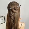 Lírio do vale franja strass rabo de peixe grampo de uma palavra bola redonda coque liga haste de cabelo novo estilo chinês garfo de cabelo feminino