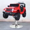 Nuevo Modelo Transfronterizo Coche Cortapelo Infantil Silla de Peluquería Estilo Coche, Especializado para Barberías, Silla Giratoria y Ajustable, Venta al por Mayor desde Fabricante