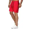 Comércio Exterior 2024 Verão Roupas Exteriores Masculinas Shorts Cor Doce Calças Cinco Pontos Dez Cores Soltas Calças de Praia Cor Sólida Calças Cinco Pontos