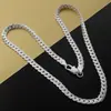 Collar de aleación caliente transfronterizo cadena de hueso de serpiente chapada en plata 925 pop europeo y americano hip-hop cadena grande lujo tiranos locales mayoreo