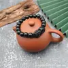 Pulsera Pixiu de Imitación Oro Arena Vietnamita Pulsera de Imitación Oro Negro Obsidiana Peel Pulsera Atmosférica Ágata Chapada en Oro Rojo Regalo