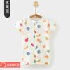 Ropa de Bebé Recién Nacido Verano Delgada Mameluco de Manga Corta Hayi para Niños y Niñas 0-2 Años Ropa de Algodón de Verano para Bebé
