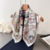 Pañuelo Cuadrado Estampado Estilo 2026 Patrón de Anacardo Seda Imitación, Chal, Pañuelo de Cuello, Corbata de Cuello de Alta Gama, Pañuelo Cuadrado Pequeño, Pañuelo para la Cabeza, Pañuelo de Seda, Bufanda