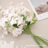 Ramo de Flores Artificiales, Flores Artificiales Pequeñas de Golondrina Voladora, Flores Artificiales Realistas de Alta Gama para Sala de Estar, Mesa de Comedor, Arreglo Floral, Paisajismo y Decoración