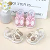 Venta al por mayor transfronteriza de zapatos nuevos de verano para niñas, Zapatos suaves de suela blanda para bebé tipo princesa, Zapatos para niños pequeños de verano