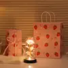 Flor Eterna Rosa Folha de Ouro Transfronteiriça Luminária Noturna Presente Dia das Mães Dia dos Namorados Decoração Criativa de Mesa Lâmpada de Ambiente