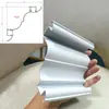 Luz Linear Integrada de Montagem Superficial para Pálpebra Dupla Sulco de Alumínio Luz de Linha de Canto de Teto para Sala de Estar Sulco de Luz de Liga de Alumínio Sem Teto