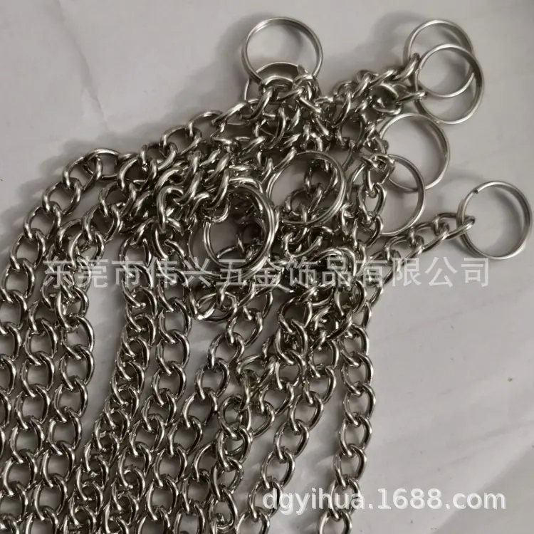 钥匙圈钥匙扣狗扣珠链