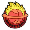 Baloncesto-Temática PVC Dibujos Animados Creativos Charms para Zapatos Accesorios Al por Mayor en Stock Accesorios de Decoración para Zapatos