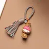 Boj Moda Estilo Tiktok Pequeño Sándalo Dorado Salvaje Madera Arcoíris Dibujos Animados Lindos Accesorios de Manualidades Joyería Hecha a Mano DIY Accesorios