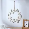 Guirnalda de Madera Estilo Escandinavo Colgante de Pared Decoración DIY para Sala de Estar Habitación de Niños Adornos de Escritorio