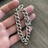 Nuevo y elegante pulsera de cruz para hombres a la moda, colección de pulseras vintage hechas a mano de alta gama europeas y americanas, directo del fabricante