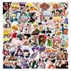 200 novos adesivos de grafite anime híbrido à prova d'água para mala, notebook, patinete, adesivos removíveis atacado