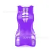 Comercio Exterior Mayorista Europeo y Americano Medias Sexy, Lencería, Ropa de Malla, Falda Ajustada al Cuerpo, Body Sexy Calado W495