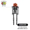 Globos de Halloween Transfronterizos Tema Festival de Fantasmas Fiesta Calavera Sangrante Araña Fantasma Forma Decorativos de Papel de Aluminio