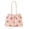 Bolsa de Grande Capacidade para Mulheres 2026 Nova Moda Bolsa Tote de Bolinhas para Trabalho e Deslocamento, Bolsa de Ombro Casual Estilosa e Personalizada