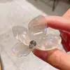 Versión Coreana 2025 Nuevo Pasador de Pelo de Buganvilla de Acetato de Imitación Textura de Acetato de Imitación Pinza de Garra Elegante Tiburón para Moño de Pelo de Mujer