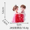 Figurinhas fofas de casal em miniatura para casamentos, perfeitas para casas de boneca, decorações DIY e exposições em miniatura