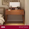 Nova penteadeira estilo chinês para quarto, moderna e simples, novo modelo 2026, espelho de maquiagem integrado, pequena escrivaninha para quarto principal