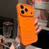 Adecuado para Funda de Teléfono iPhone 17 Pro Max, Silicona Líquida con Patrón de Olas, Succión Magnética, Protección Completa Contra Caídas para iPhone 16, Protección para iPhone 15