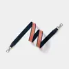 Suministro Exclusivo Transfronterizo de Correas de Cinta de Color Contrastante Estilo Diseñador para Bolsos Kelly 2424, Hombro Único, Cruzado, Correa de Hombro Delgada