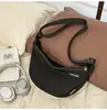 Bolsa de Dumpling Feminina 25 Novo Estilo Artístico Ombro Único Transversal Comércio Exterior Versátil Casual Atravessando Fronteiras Para Ir ao Trabalho Viagem