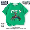 1006 Prototipo Poppy's Playtime Capítulo 5 Ropa Infantil Verano para Niños y Niñas Casual Algodón Puro Manga Corta
