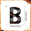 Decoraciones de Madera de Doble Capa con Letras de Halloween 'Boo' Adornos Creativos para Estanterías Decoraciones de Escritorio Ambiente Festivo Accesorios