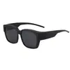Gafas de sol polarizadas con clip anti-UV para miopía, gafas ultraligeras para conducir, gafas de sol para mujer