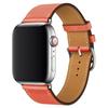 Adequado para Pulseira de Couro Genuíno Apple Watch, Couro de Vaca de Primeira Camada Apple Watch 1-11 Geração Ultra3/Se3 Pulseira de Laço Único