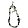 Estilo Ins Gelo Transparente Estrela Cordão para Celular Preto Cool Sexy Corrente de Câmera com Contas DIY Corda Anti-Perda Tendência Feminina de Alta Qualidade